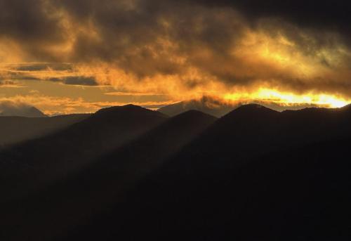 Sunrise over San Pedros